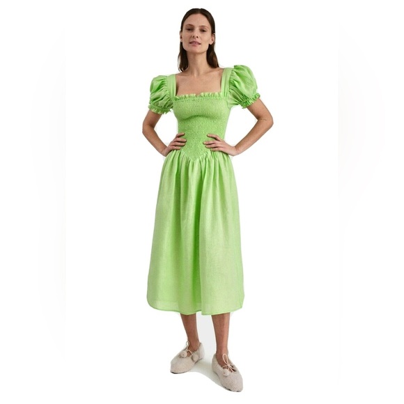 Sleepers Lime Green Dress - Picture 2 of 2